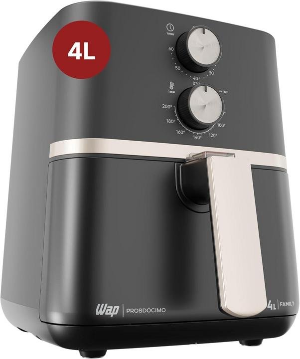 WAP Fritadeira Elétrica Air Fryer FAMILY 4 Litros é Boa? Análise Completa em 2026