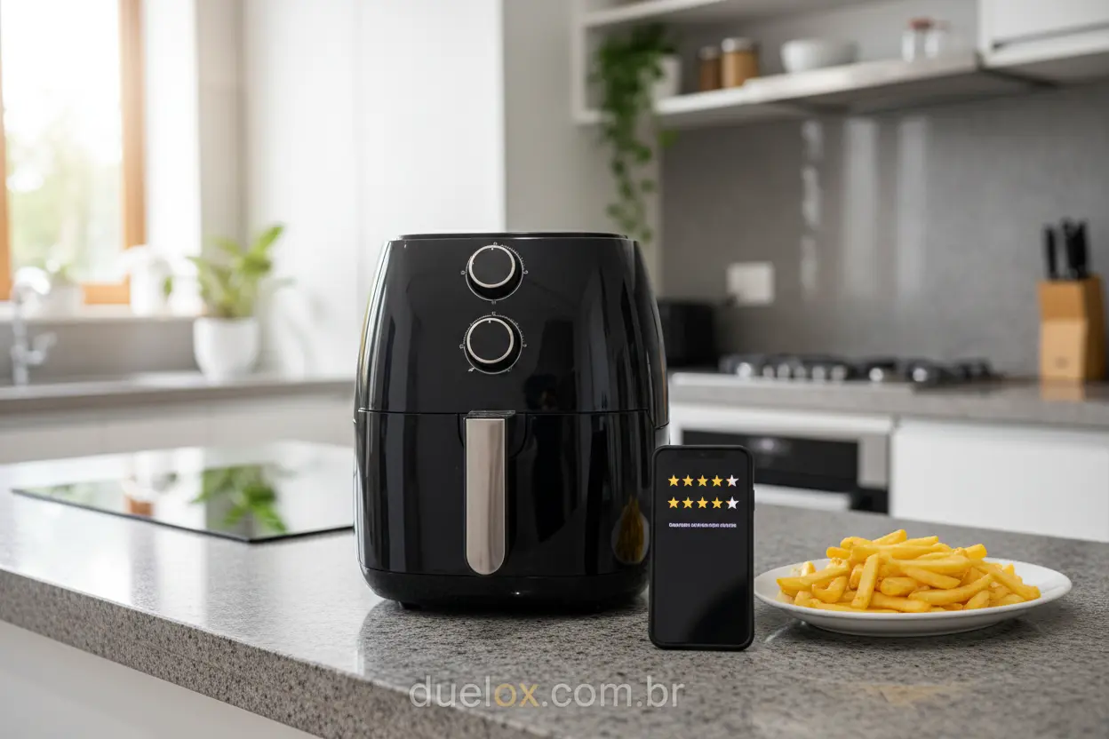 air fryer mais vendida e bem avaliada