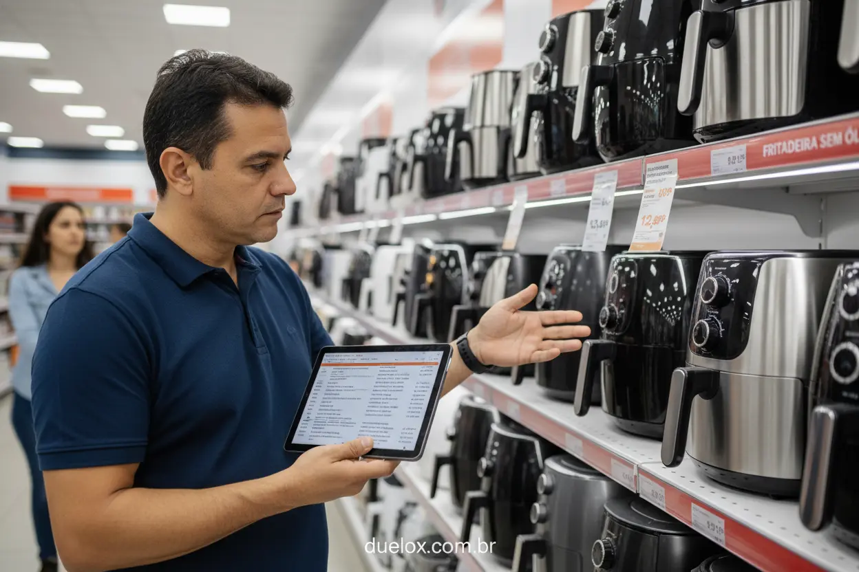Como Escolher Sua Air Fryer Critérios para escolher air fryer