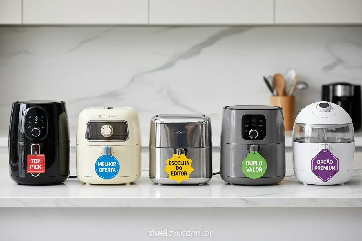 Melhores ofertas de air fryer para sua cozinha