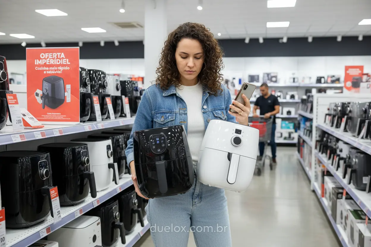 Como escolher a air fryer ideal para solteiros