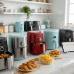 Air fryers modernas e eficientes