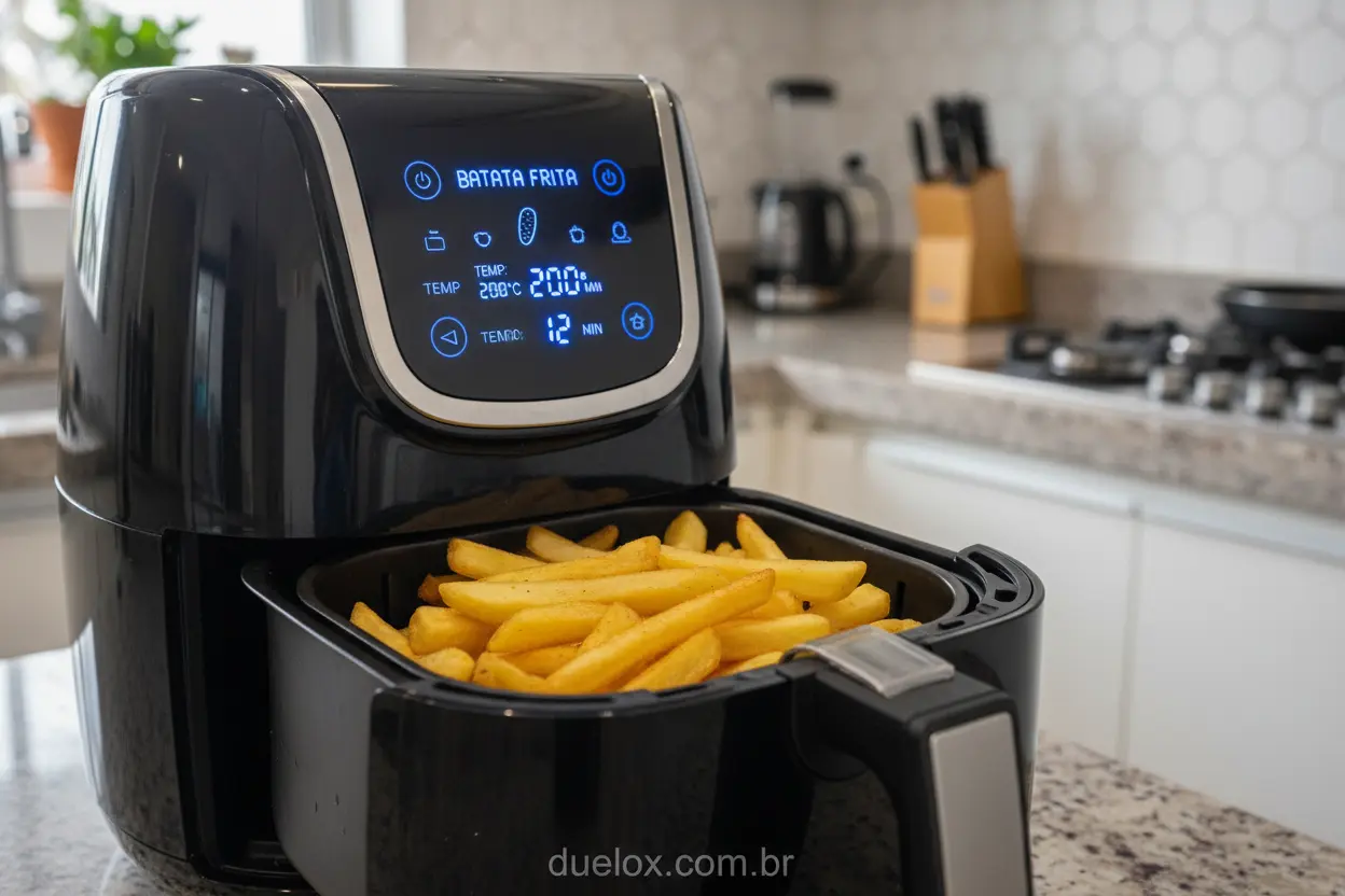Recursos Essenciais da Air Fryer Air fryer que vale a pena com recursos