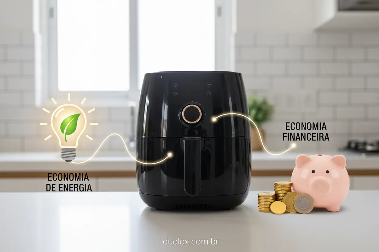 Vantagens da air fryer na economia de energia e dinheiro